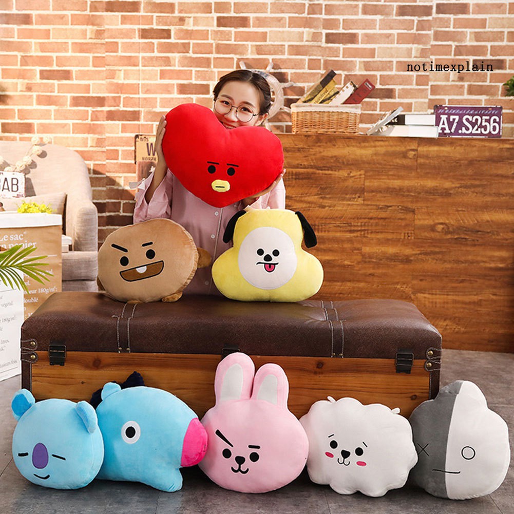 Gối Ôm Nhồi Bông Mềm Mại Hình Các Thành Viên Nhóm Nhạc Bts Tata Chimmy