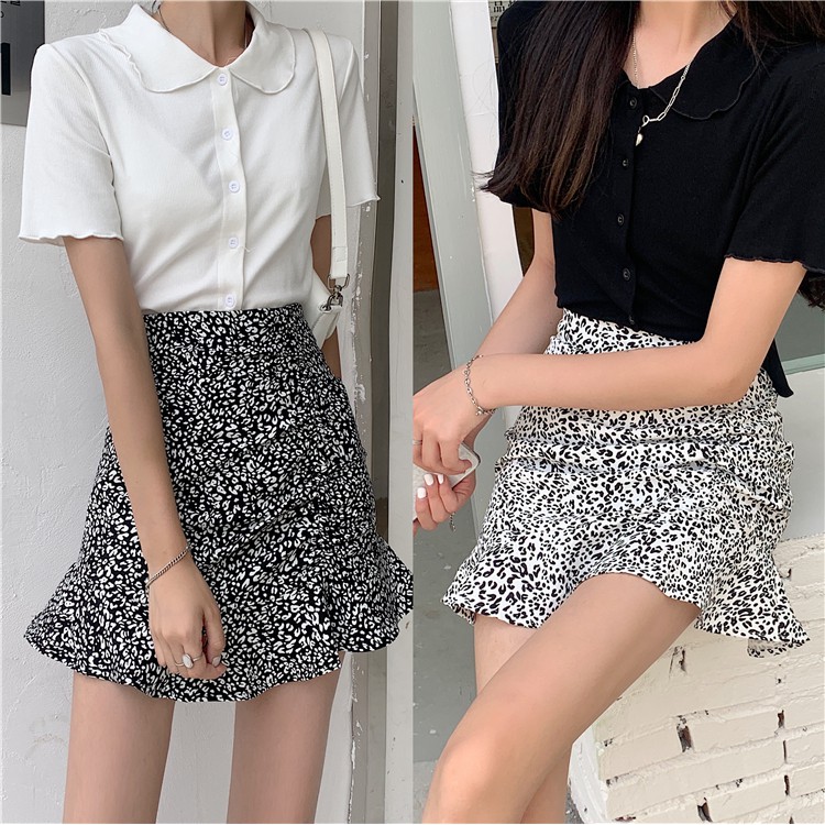 Chân Váy Nữ Lưng Cao Dáng Chữ A Họa Tiết Da Báo Thời Trang | BigBuy360 - bigbuy360.vn