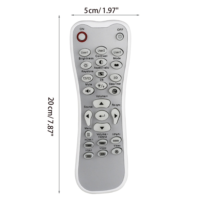 Kkvision.vn Remote Điều Khiển Máy Chiếu Nâng Cấp HD26 Cho Optoma GT1080 GT1070X HD141X HD143X
