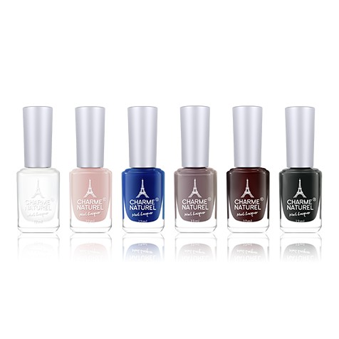 [CHARME NATUREL] COMBO - Đẹp như 3CE, Chất lượng như OPI. Sơn móng tay khô cực nhanh / sáng da / bều màu / Nail Polish