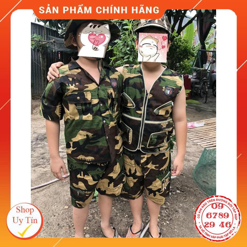 Set đồ rằn ri, lính cho cả bé trai và bé gái ❤️