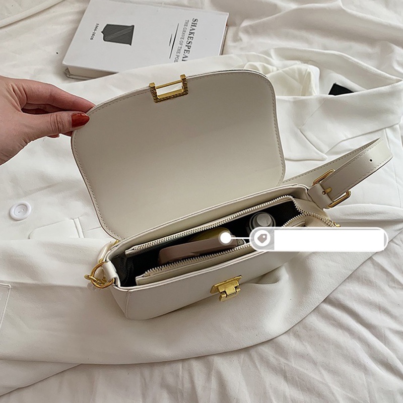 IELGY Túi Đeo Chéo Hình Vuông Nhỏ Đơn Giản Dễ Phối Đồ Có Thể Điều Chỉnh Cho Nữ