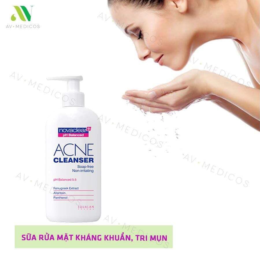Sữa rửa mặt cho da mụn NOVA CLEAR - Sữa rửa mặt sạch sâu ACNE CLEANSER | BigBuy360 - bigbuy360.vn
