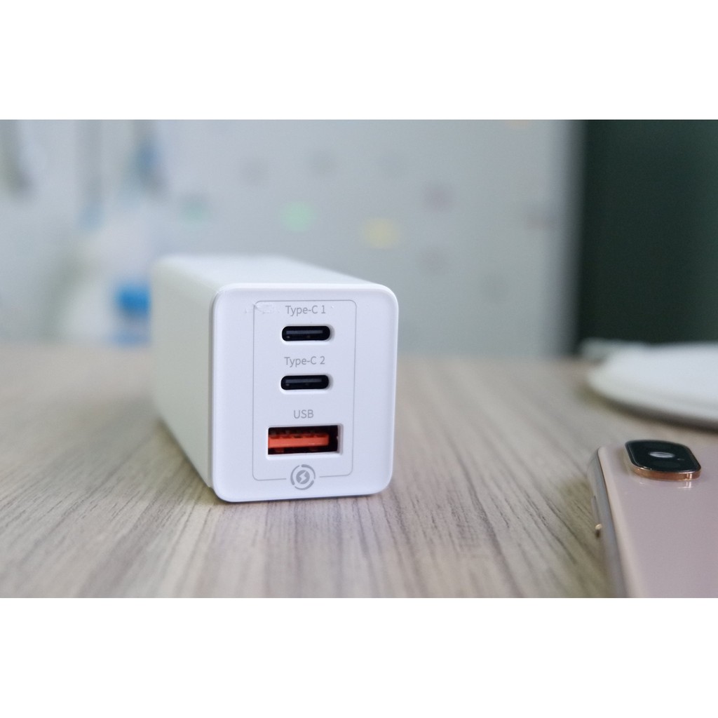 ❣️ Củ Sạc đa năng thế hệ mới Baseus GaN Travel Quick Charger 65W cho Smartphone/ Tablet/ iPad/ Macbook/ Laptop