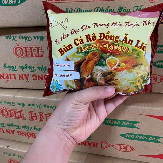 Bánh đa cá rô đồng ăn liền KHÁNH THỌ - Top 50 thương hiệu nổi tiếng Đất Việt năm 2019 | BigBuy360 - bigbuy360.vn