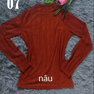 Áo Nhũ Cổ Lọ, cổ đổ 55kg