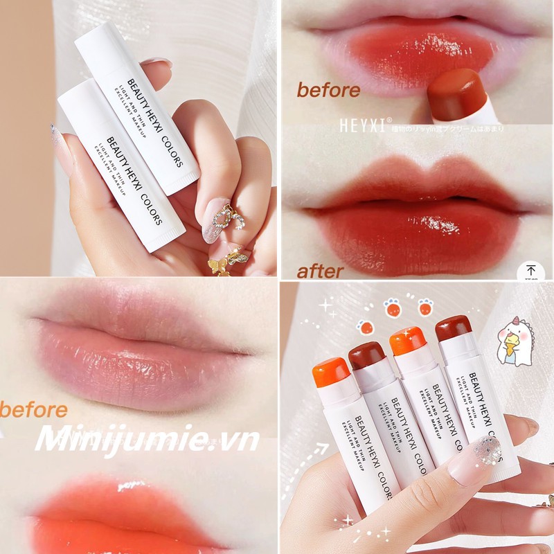 [Hàng Mới Về] Son Thạch HEYXI HERORANGE Dưỡng Ẩm Đổi Màu Độc Đáo