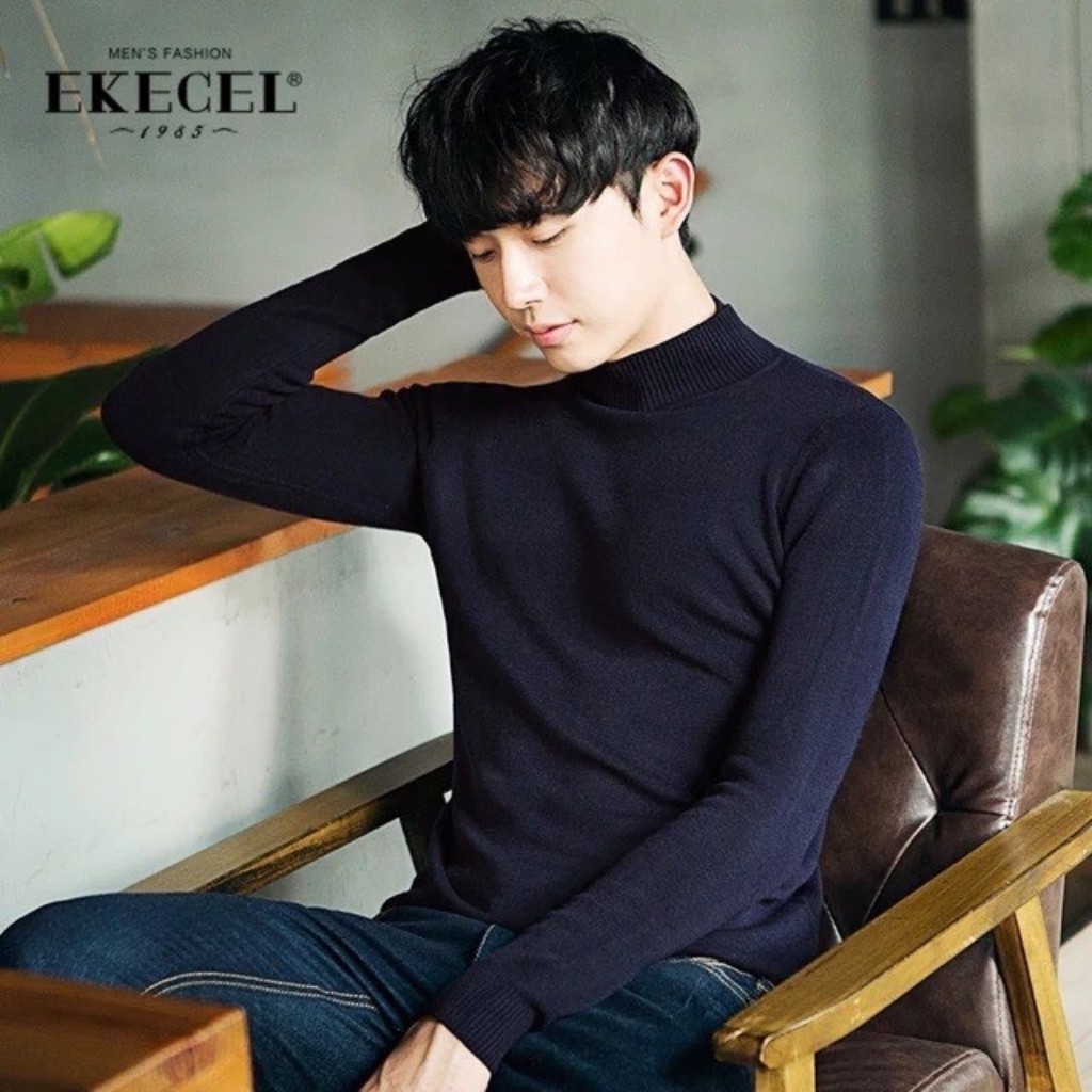 Áo len nam cổ cao các màu Áo nam Việt Hà Nội shop