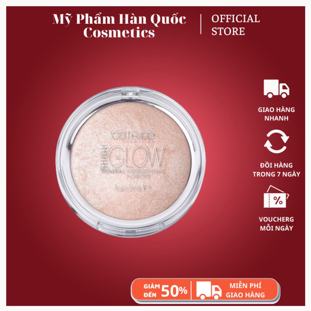 Phấn Bắt Sáng Tạo Khối Catrice High Glow Mineral Highlighting Powder