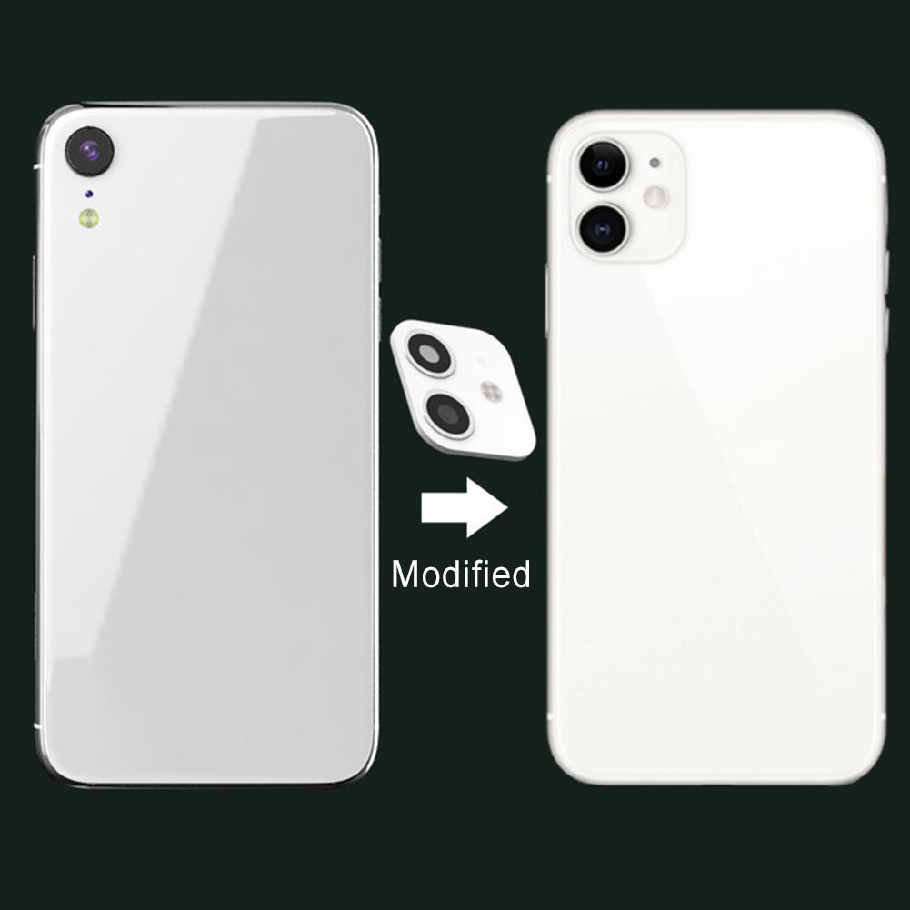 Miếng dán giả camera sau thay đổi cho Iphone X Xr 11 Iphone mẫu E2O2