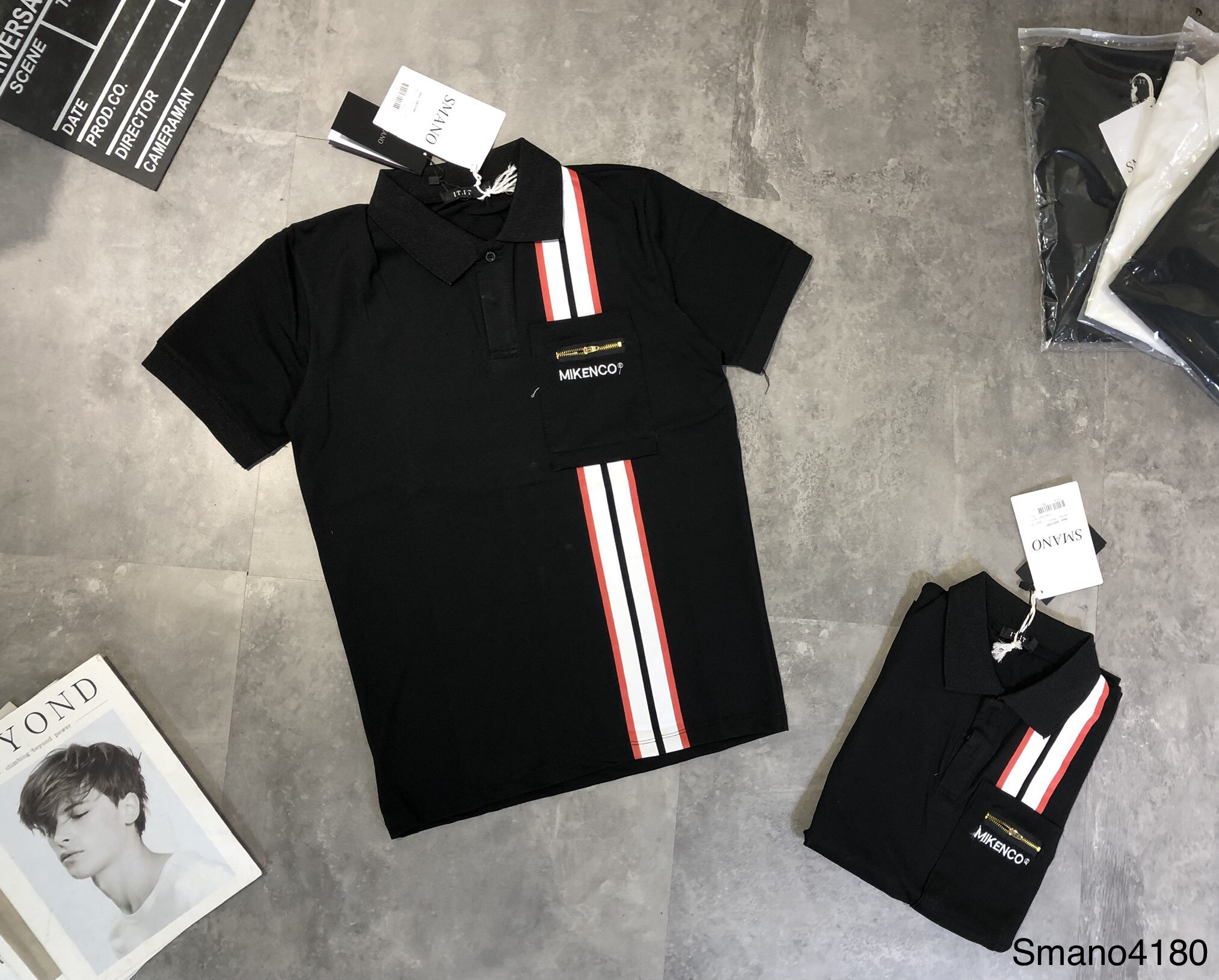 Áo Hè Nam - Áo Nam Thời Trang Cao Cấp - Áo Thể Thao Nam - Chất Liệu Thun Lạnh Cao Cấp - AC105 | BigBuy360 - bigbuy360.vn