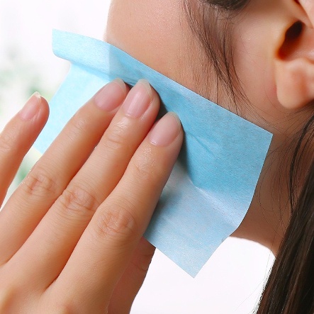Giấy thấm dầu gói 50 tờ hàng nội địa Trung- GTD
