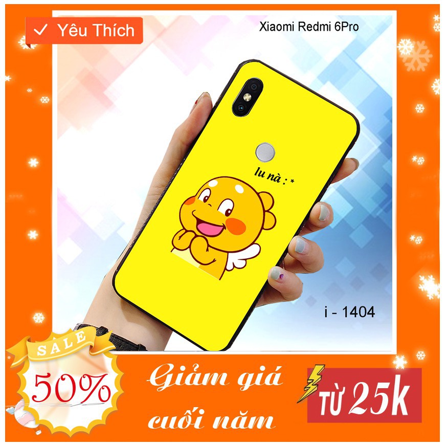 Siêu khuyễn mãi HOT { HOT } ỐP ĐIỆN THOẠI XIAOMI REDMI 6PRO (Shop luôn in hình theo yêu cầu của khách hàng)