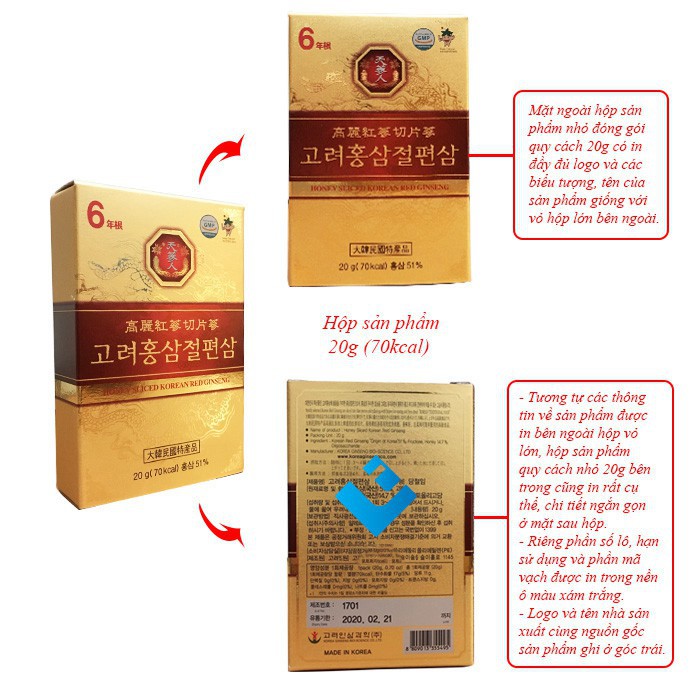 Hồng Sâm Lát Tẩm Mật Ong - Honeyed Cliced Korea Red Ginseng🔥FREESHIP🔥Thơm Ngon, Dẻo Như Mứt Hộp 200gr