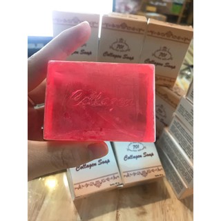 Xà phòng rửa mặt collagen plus vit e