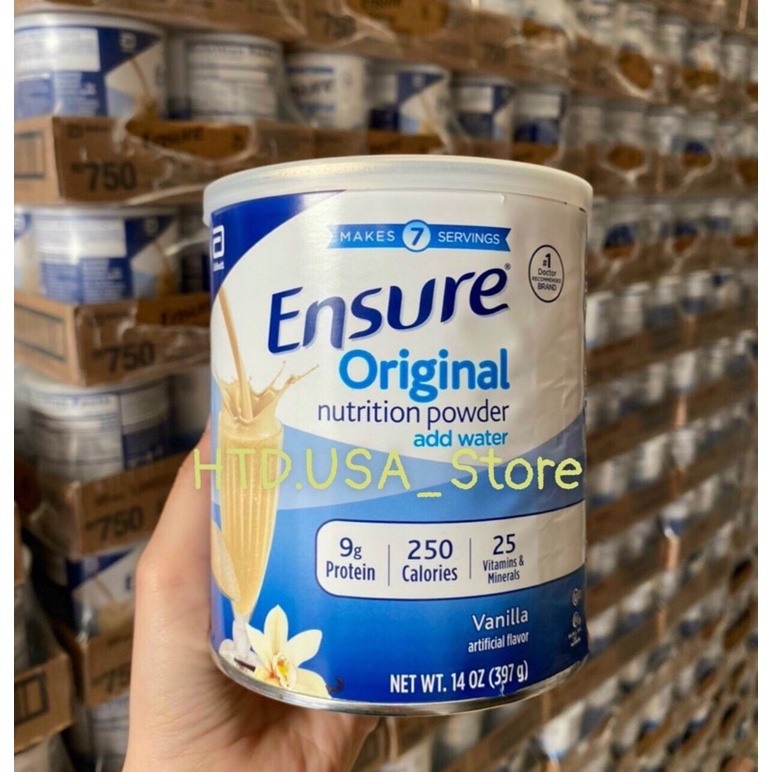 Sữa Ensuare Original Nutitrion Powder 397g Của Mỹ