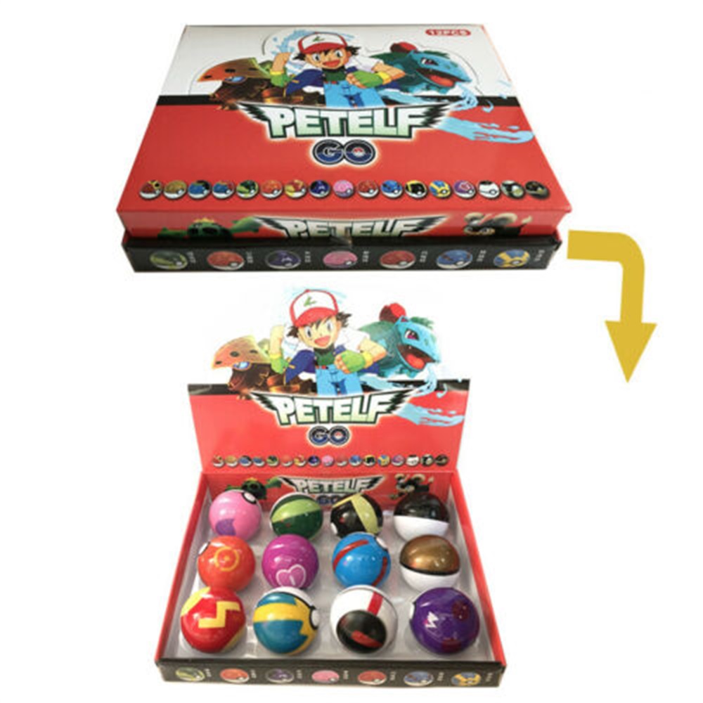 Set 12 Quả Cầu Pokemon Đồ Chơi Cho Bé