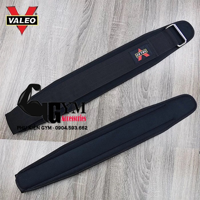 Đai Lưng Đai Mềm Tập Gym Bản Nhỏ Lifting Belt Valeo