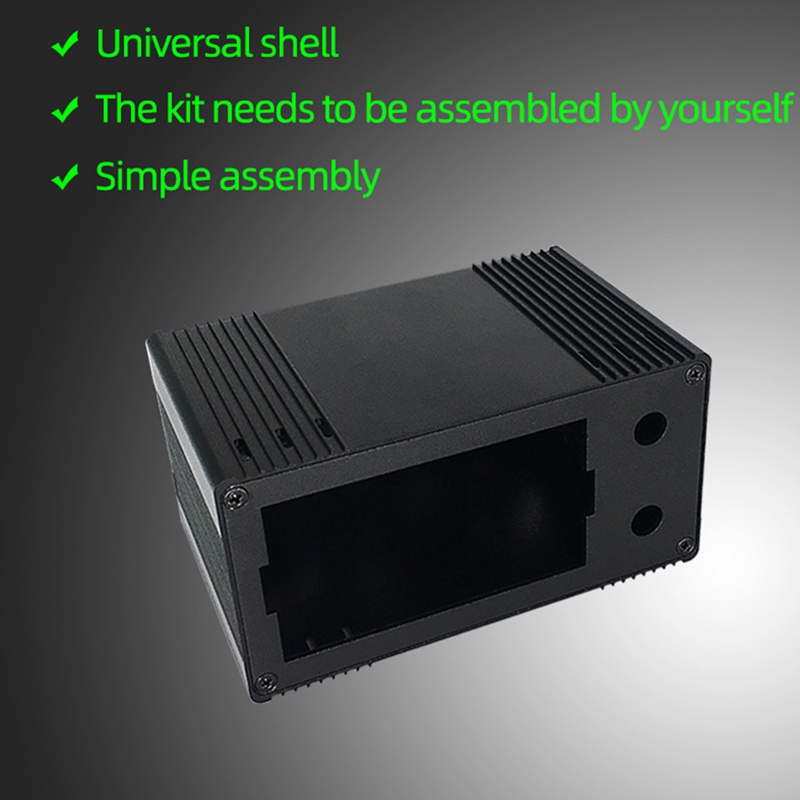 Vỏ Hợp Kim Nhôm Nhiều Giao Diện DIY Cho XYH3606 CNC DC Buck Boost Chuyển Đổi