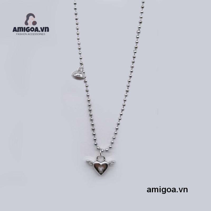 ✨✨Vòng cổ Chuỗi Hạt Tròn Có Khóa Nam Châm Thiết Kế Đơn Giản Thời Trang Cho Cặp Đôi