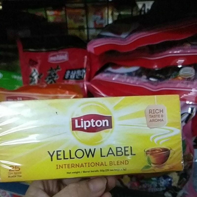 Trà lipton 25 túi lọc