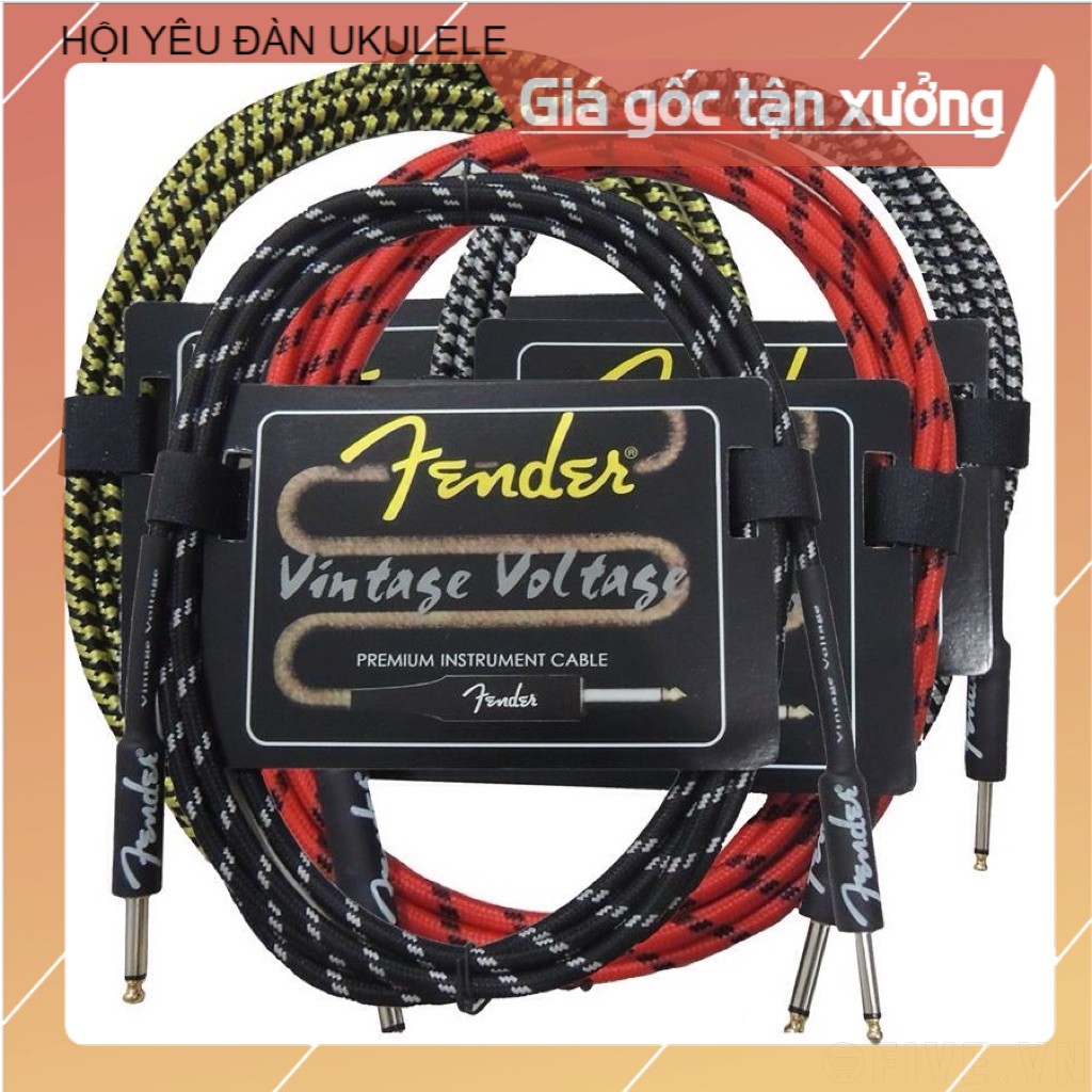 Dây Line (Jack 6 li) Fender cắm đàn Guitar ra loa dài 6m