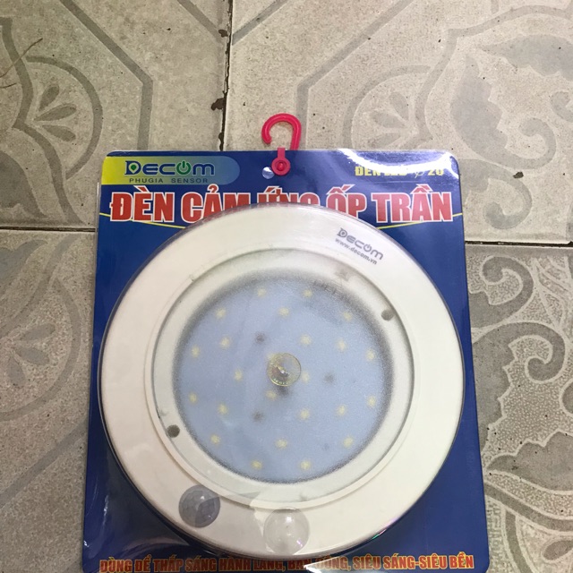Đèn cảm ứng ốp trần 12w.ll:0946862772