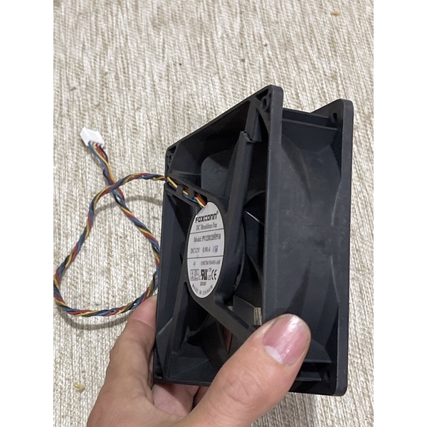 Quạt làm mát 12cm fan bi 0,9A giảm ồn cho case 4U bitcoin