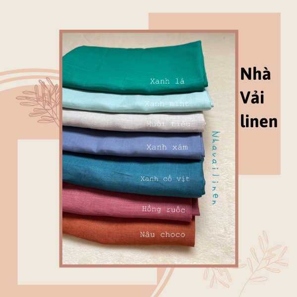 Vải Linen Tưng Premium Nhà Vải Linen