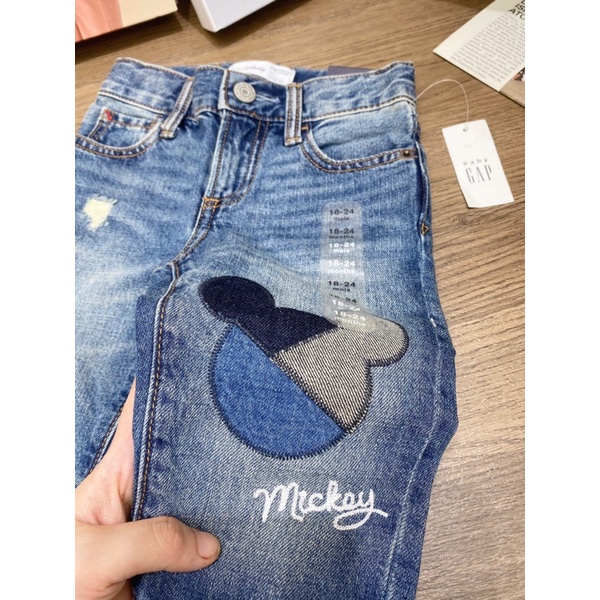 Quần jeans dư xịn GAP full túi hãng- thẻ bài-tem