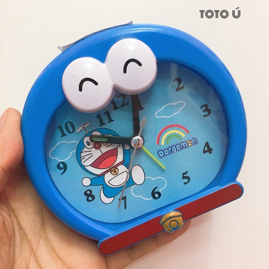 Đồng hồ báo thức doremon mini