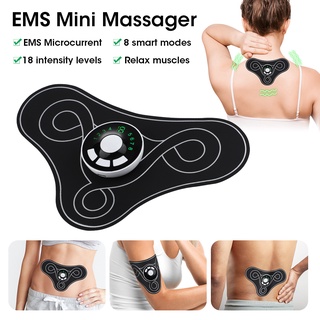 Máy Mát Xa Cơ Bắp EMS Bằng ABS Kích Thích Rung Tiện Dụng Cho Người Tập Thể Hình