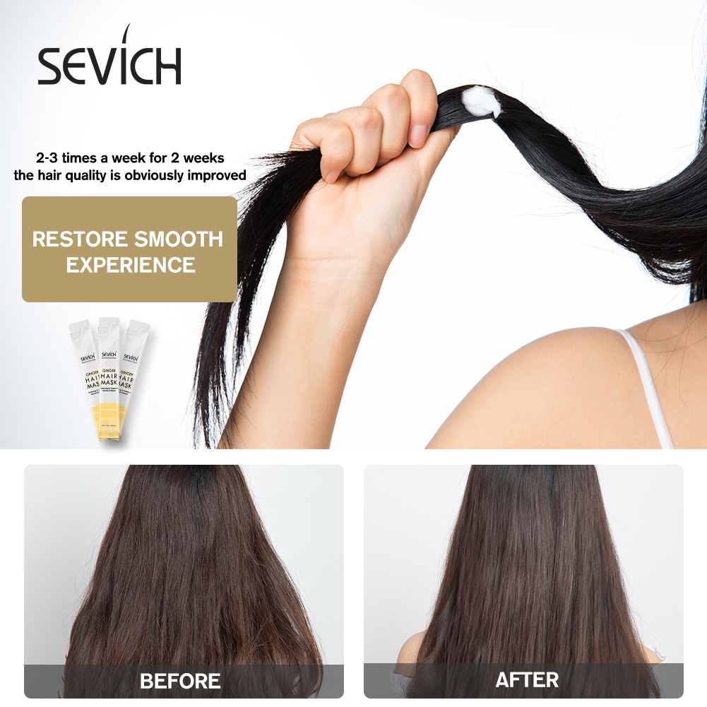 Mặt nạ tóc SEVICH 10ml chăm sóc tóc hư tổn hiệu quả