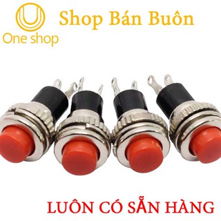 Nút đề sắt nhỏ 6mm 2 chân