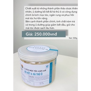 Ủ tóc bồ kết & hà thủ ô