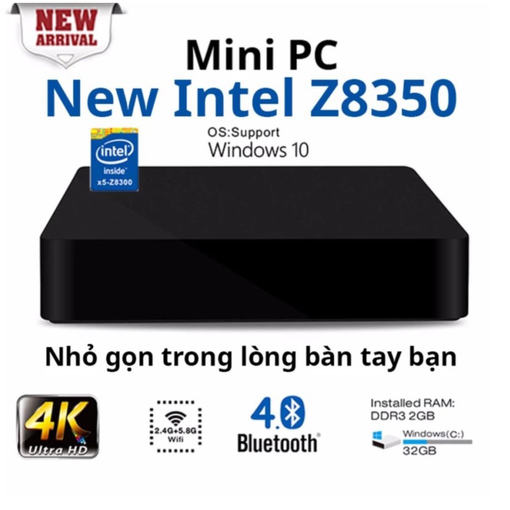 Máy tính để bàn mini Intel Z8350 Ram 2G | BigBuy360 - bigbuy360.vn