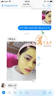 Tinh Bột Nghệ Cao Cấp Phương Anh ( tặng kèm bộ trộn đắp mặt chuyên dụng )