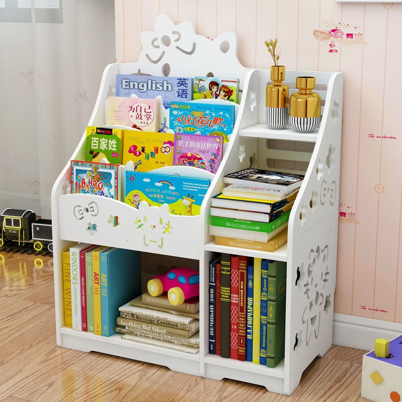 [DEAL HOT] Kệ sách trẻ em họa tiết Hello Kitty thiết kế nhiều ngăn, tiện ích TXT-15 | BigBuy360 - bigbuy360.vn
