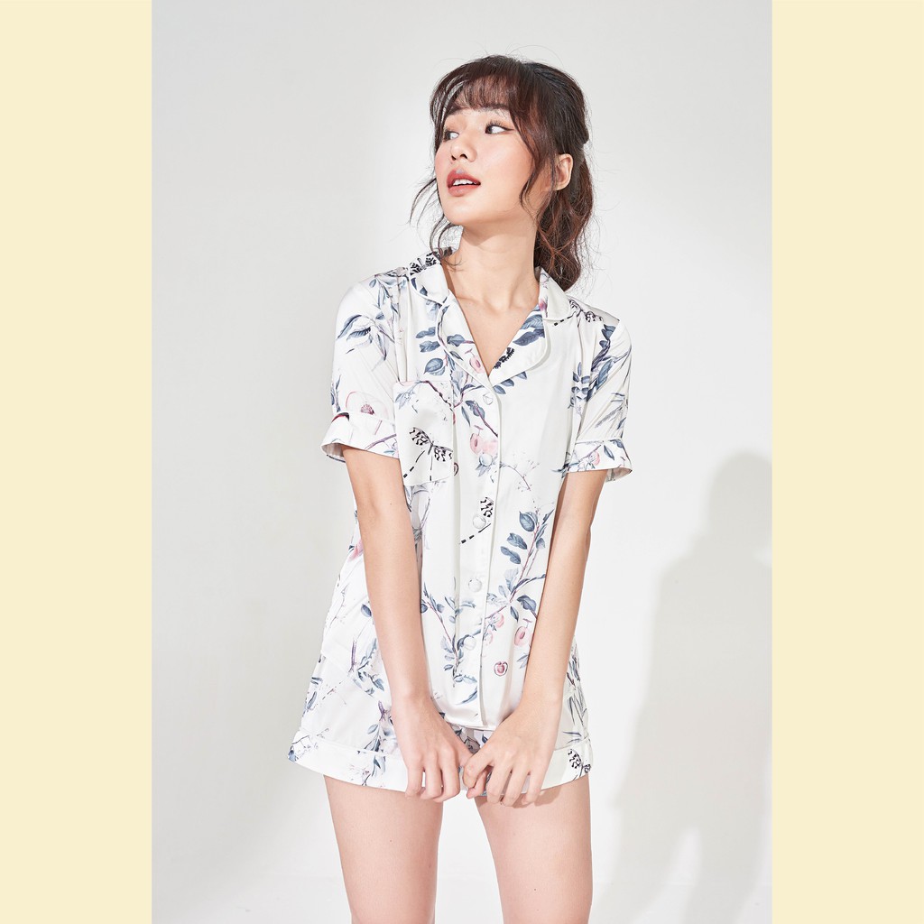 [Mã WABOOM giảm 15% đơn 99k] Đồ ngủ Pyjamas tay ngắn quần ngắn Oriental - Midnight Sleepwear | BigBuy360 - bigbuy360.vn