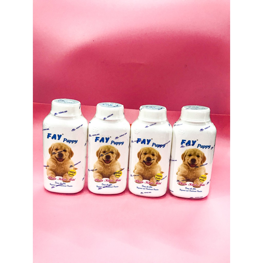 Phấn thơm khử mùi cho chó FAY Puppy 120g