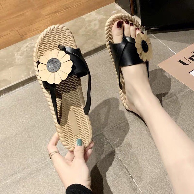 DÉP XỎ NGÓN  NỮ❤️FREESHIP❤️HOA CÚC GIẢ CÓI XINH XẮN