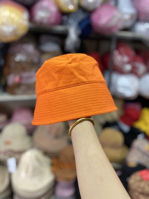 NÓN BUCKET TAI BÈO VÀNH CỤP NHIỀU MÀU THỜI TRANG
