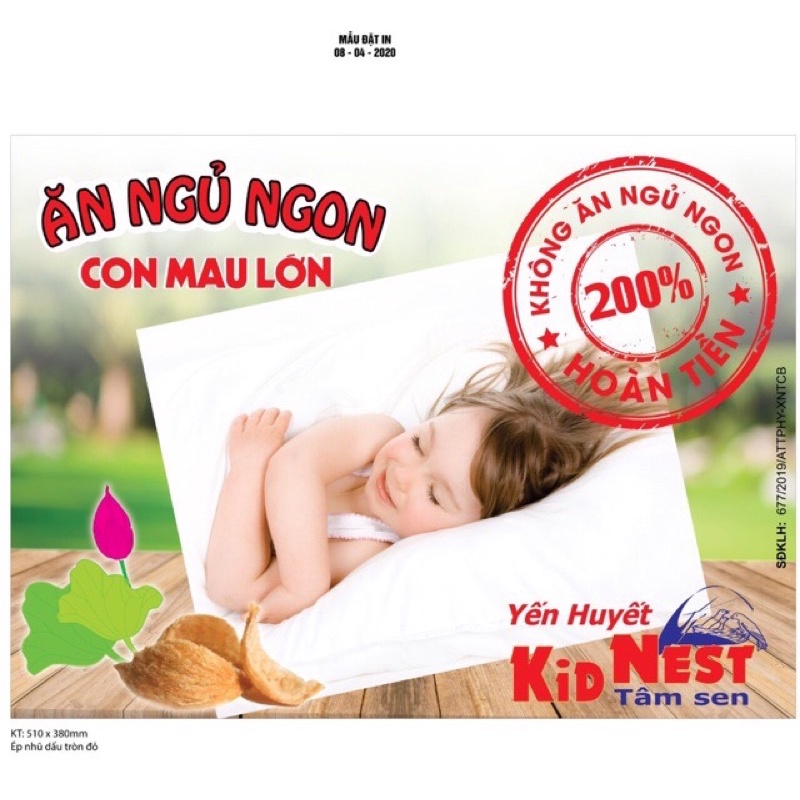 Siro Yến Huyết Kidnest Tâm Sen - giúp bé ăn ngon tăng cân hiệu quả
