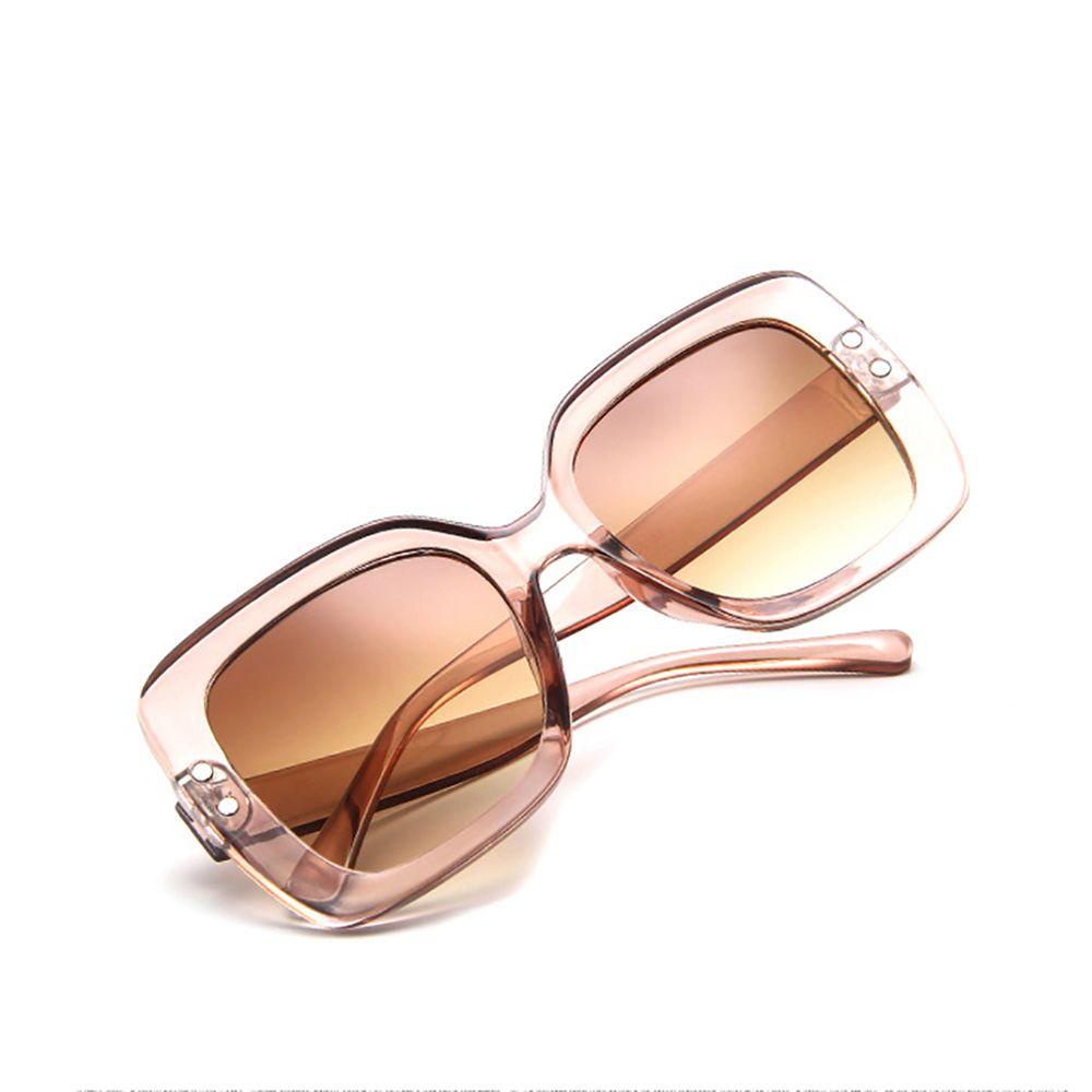 Kính Mát Gọng Vuông Chống Bức Xạ Chống Bức Xạ Phong Cách Hàn Quốc Thời Trang Cho Nam Và Nữ