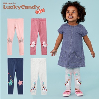 Quần Legging Màu Xám Hình Kì Lân Cho Bé Gái