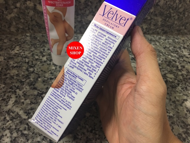 KEM TẨY LÔNG VELVET DEPILATORY CREAM SENSITIVE HOA CÚC