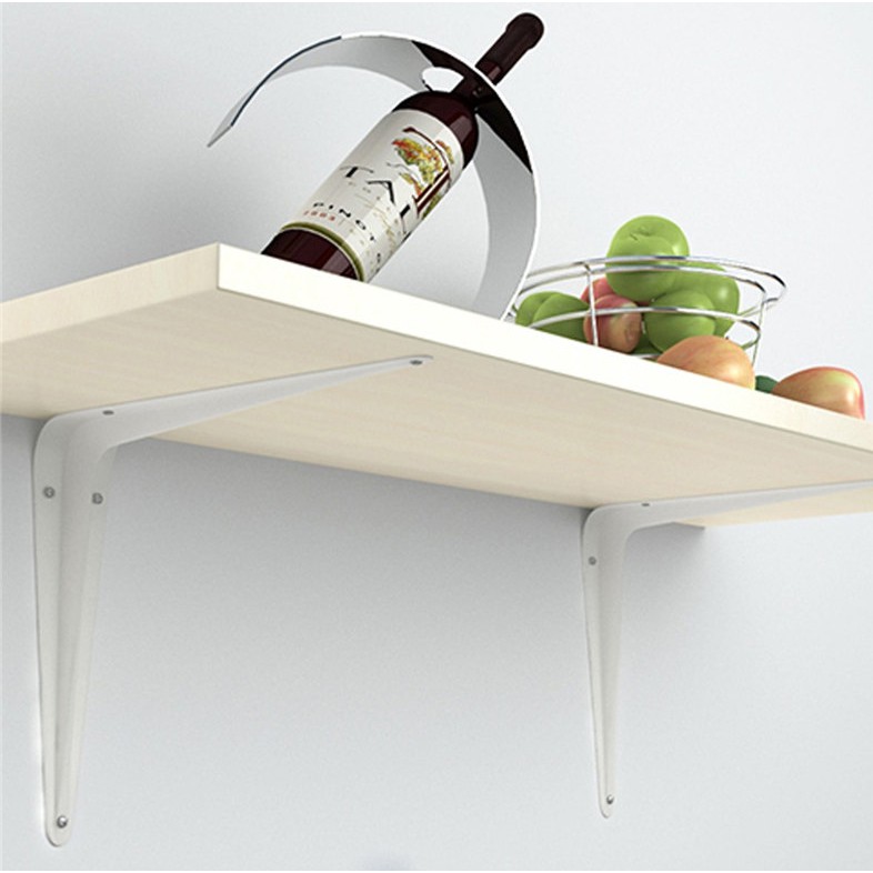 KỆ GỖ TREO TƯỜNG + KE SẮT CHỮ L (rộng 25cm-dài từ 40-60cm) | BigBuy360 - bigbuy360.vn