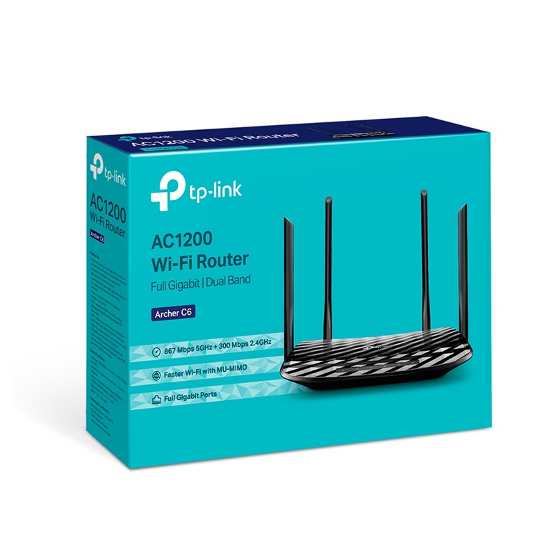 Router Wifi TP-Link Archer C6 - Hàng Chính Hãng