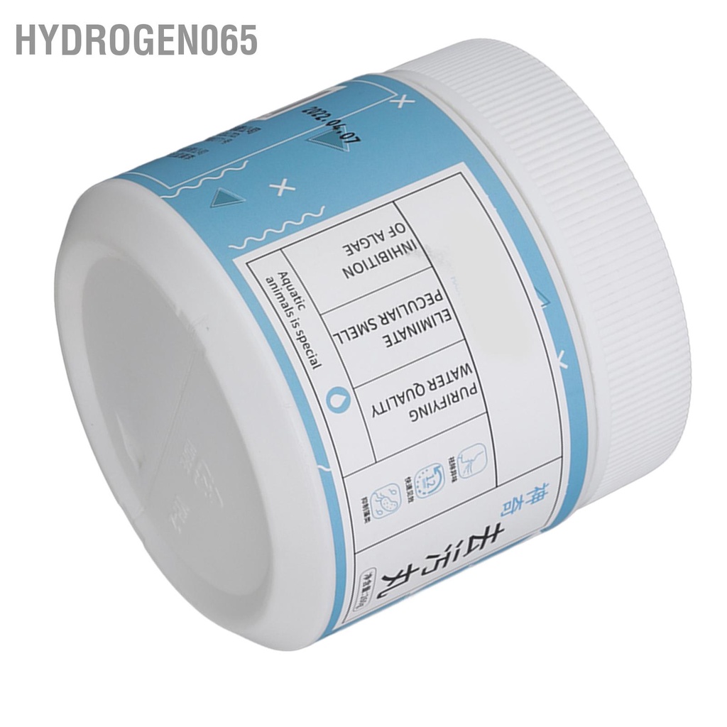 Hydrogen065 Thuốc khử trùng bể cá hấp phụ vật lý Có thể tái sử dụng Ức chế tảo Loại bỏ mùi tanh viên lọc nước