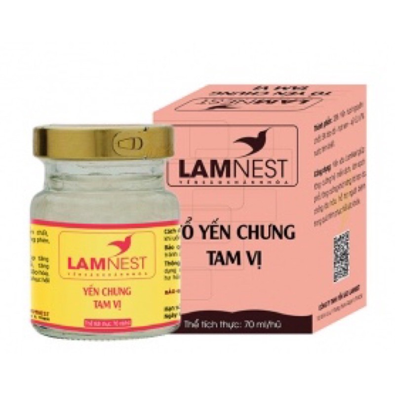 Yến sào chưng sẵn Lamnest - quà biếu (mua 5 tặng 1)